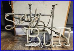 Vintage 1970's Schlitz Malt Liquor Say Bull 2 Color Neon Beer Sign Works