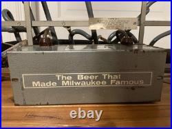 Vintage 1970s Schlitz Beer Neon Window Sign