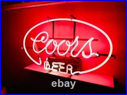 Vintage 1973 Coors Beer Neon Sign Bar Breweriana