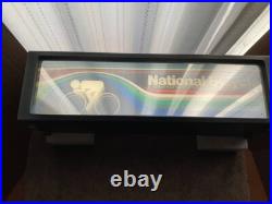 Vintage 1979 Neon Sign National Bicycle Japan Original Dealership