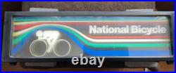 Vintage 1979 Neon Sign National Bicycle Japan Original Dealership tested Vintage 1979 Neon Sign National Bicycle Japan Original Dealership tested
