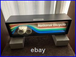 Vintage 1979 Neon Sign National Bicycle Japan Original Dealership tested