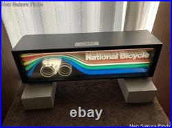 Vintage 1979 Neon Sign Original Japan National Bicycle Dealership