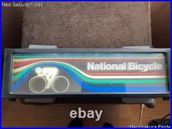 Vintage 1979 Neon Sign Original Japan National Bicycle Dealership