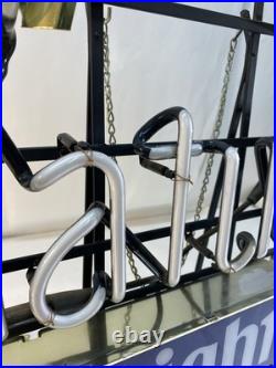 Vintage 1980's Natural Light Neon Light Sign WORKING 23x23