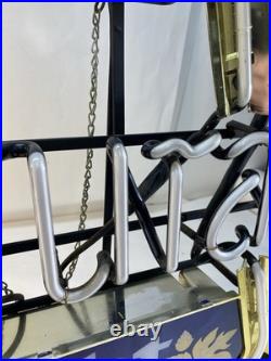 Vintage 1980's Natural Light Neon Light Sign WORKING 23x23 Vintage 1980's Natural Light Neon Light Sign WORKING 23x23