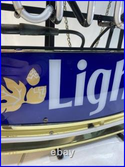 Vintage 1980's Natural Light Neon Light Sign WORKING 23x23