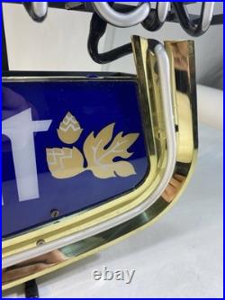 Vintage 1980's Natural Light Neon Light Sign WORKING 23x23