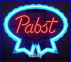 Vintage 1980's Original Pabst Blue Ribbon Beer Neon Sign. Awesome! Look