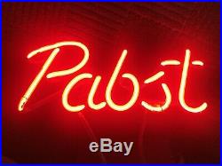 Vintage 1980s Pabst Neon Beer Sign Replacement Neon Tube Only Working Rare