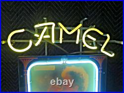 Vintage 1984 Camel Cigarettes Neon Sign Lighted Bar Sign