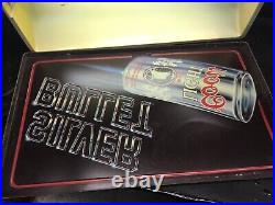 Vintage 1985 Coors light silver bullet lighted sign Neon Bar Man cave 25.5inx 15