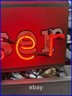 Vintage 1990's Budweiser Neon Sign King of Beers Great condition