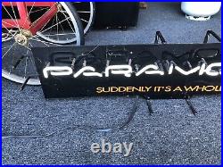 Vintage 1990's Schwinn Paramount Suddenly Its A Whole New Race Neon Sign