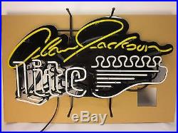 Vintage 1993 Miller Lite Alan Jackson Neon Sign New in Box