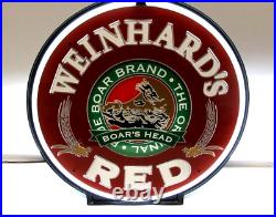 Vintage 1994 Weinhards Red Beer Motion Neon Sign Works