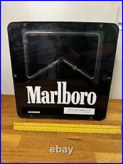 Vintage 1996 Marlboro Cigarettes Black Neon Sign 11 By 11 Tested