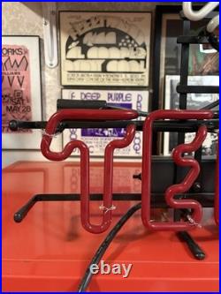 Vintage 2002 Tecate Beer Mexico Neon Sign Size 24 X 20 Man Cave Garage