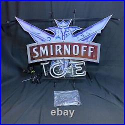 Vintage 27 Smirnoff ICE Neon Sign for PARTS REPAIR Gas Tube Broken