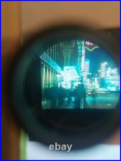 Vintage 35mm Slide Chinese Tea House HK Nathan Road Kowloon Neon Signs Sony O. O