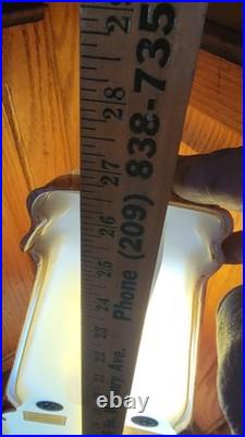 Vintage BEER Cerveza Negra Modelo Dark Ale Light Sign RARE 26.5