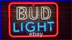 Vintage BUD LIGHT Beer 1980's Neon Sign 20 X 17 Vintage BUD LIGHT Beer 1980's Neon Sign 20 X 17