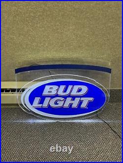 Vintage BUD LIGHT ICONIC NEON LIGHTED BEER SIGN Budweiser Anheuser-Busch Lite