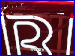Vintage Bud Light Beer Neon Sign 1982 Works Great 27x19 Man cave Bar Vintage Bud Light Beer Neon Sign 1982 Works Great 27x19 Man cave Bar