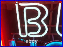 Vintage Bud Light Beer Neon Sign 1982 Works Great 27x19 Man cave Bar Vintage Bud Light Beer Neon Sign 1982 Works Great 27x19 Man cave Bar