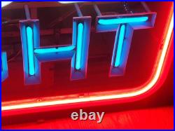 Vintage Bud Light Beer Neon Sign 1982 Works Great 27x19 Man cave Bar Vintage Bud Light Beer Neon Sign 1982 Works Great 27x19 Man cave Bar