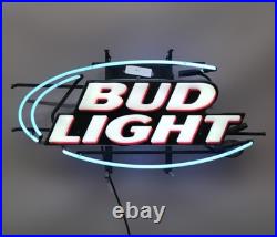 Vintage Bud Light Neon Advertising Store Display Beer Sign Light
