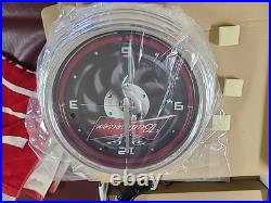Vintage Budweiser Beer Neon sign wall clock battery clock electric cord for neon Vintage Budweiser Beer Neon sign wall clock battery clock electric cord for neon