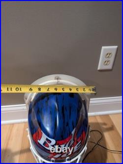 Vintage Budweiser Bud Ice Neon Beer Hockey NHL Sign 90s