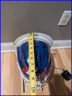 Vintage Budweiser Bud Ice Neon Beer Hockey NHL Sign 90s