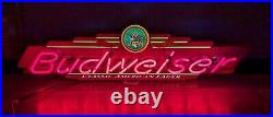 Vintage Budweiser Classic Neon Sign MIB