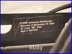 Vintage Budweiser Louie The Lizard Light Up Neon Sign (1998)