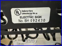 Vintage Budweiser Louie The Lizard Light Up Neon Sign (1998)