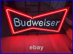 Vintage Budweiser Neon Light Sign