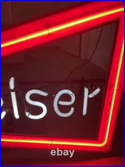 Vintage Budweiser Neon Light Sign