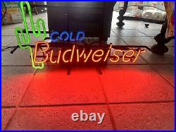 Vintage Budweiser Neon Sign