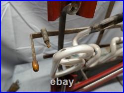 Vintage Budweiser Neon Sign Red Bowtie Bar Beer Lighter Sign