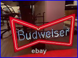 Vintage Budweiser neon Sign