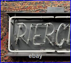 Vintage Cal Neon Glass Piercing Light-Up Sign