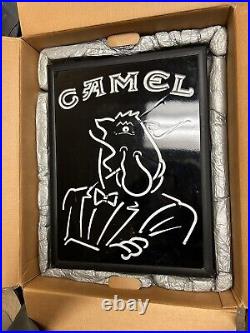 Vintage Camel Cigarettes Neon Light JOE CAMEL Advertising Sign