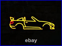 Vintage Car Flex Neon Sign Light Lamp Man Cave Car Garage Room Wall Decor