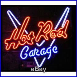 Vintage Car Hot Rod Garage Neon Sign Beer Bar Light Home Decor Hand Made Artwork