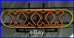 Vintage Castlemaine XXXX The Classic Aussie Lager Neon Bar Sign Large 32