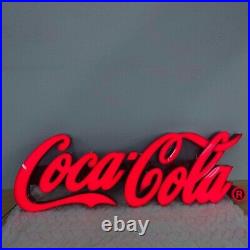 Vintage Coca Cola LED Neon Sign Retro Lighted Lettering Wall Decor 6515MT Vintage Coca Cola LED Neon Sign Retro Lighted Lettering Wall Decor 6515MT