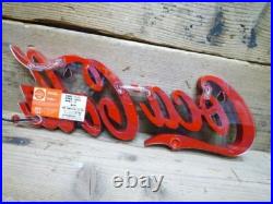 Vintage Coca Cola Mini LED Neon Sign Retro Lighted Lettering Lamp 2266MT