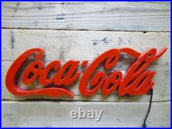 Vintage Coca Cola Mini LED Neon Sign Retro Lighted Lettering Lamp 2266MT